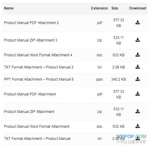 下载设置 - POPTrader框架- 2 标题列表表格模式
