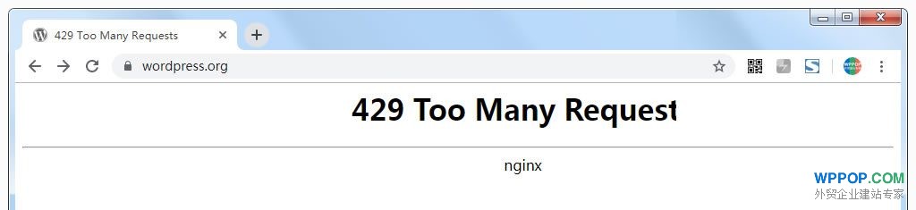WordPress解决“429 Too Many Requests”错误的插件 - WP China Yes - 官方博客 - 1