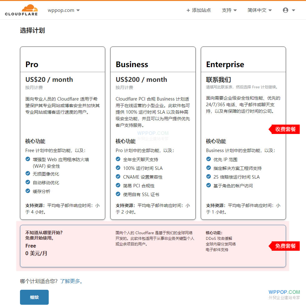 开通CloudFlare CDN加速教程【最新】 - 建站教程 - 4