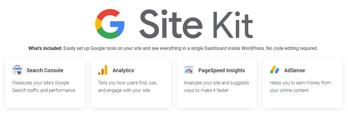 Site Kit by Google - 官方开发的 WordPress Google站长工具套装插件 - 建站教程 - 1